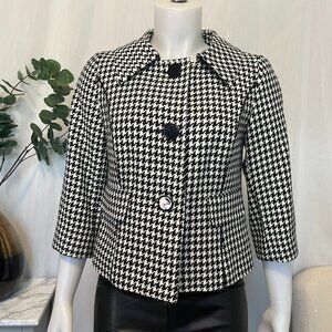 Vintage 80s Proportion Petites ConradC 100% Polyester Women Jacket Blazer Size 4